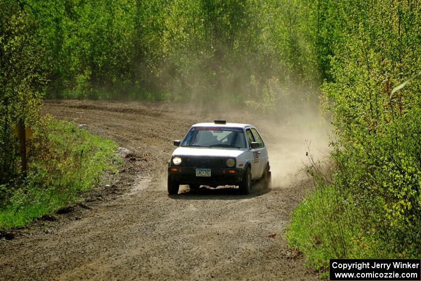 Josh Nykanen / Connor Himes VW GTI on SS5, Blue Trail II.