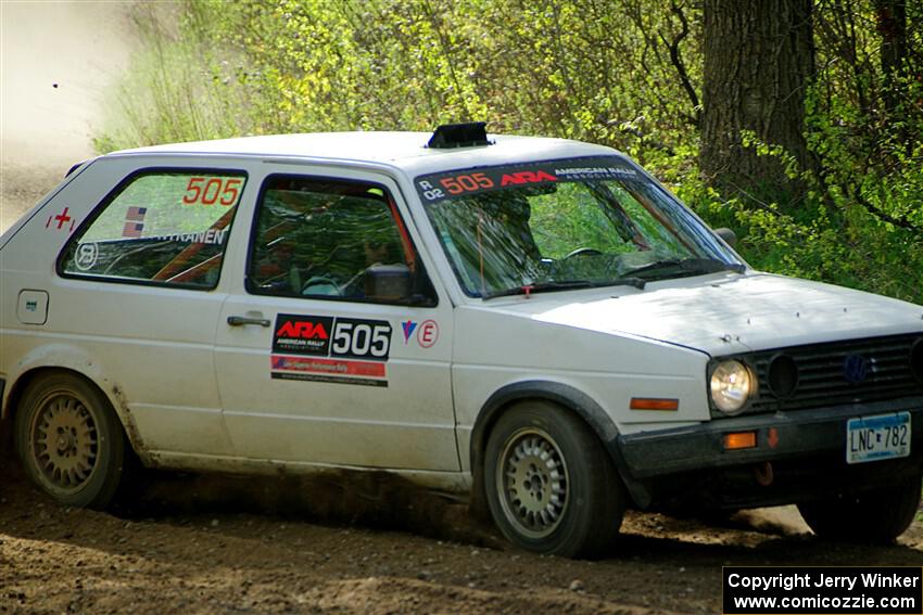 Josh Nykanen / Connor Himes VW GTI on SS5, Blue Trail II.