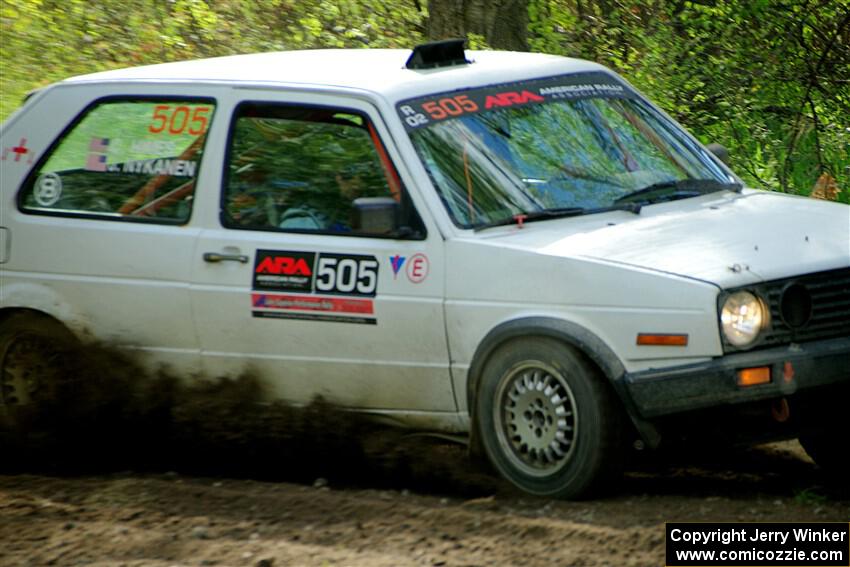 Josh Nykanen / Connor Himes VW GTI on SS5, Blue Trail II.