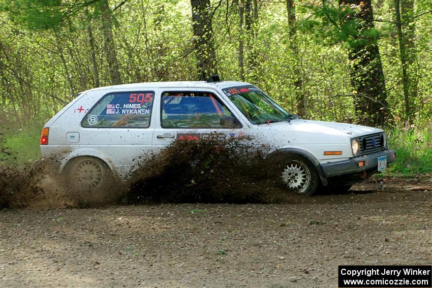 Josh Nykanen / Connor Himes VW GTI on SS5, Blue Trail II.