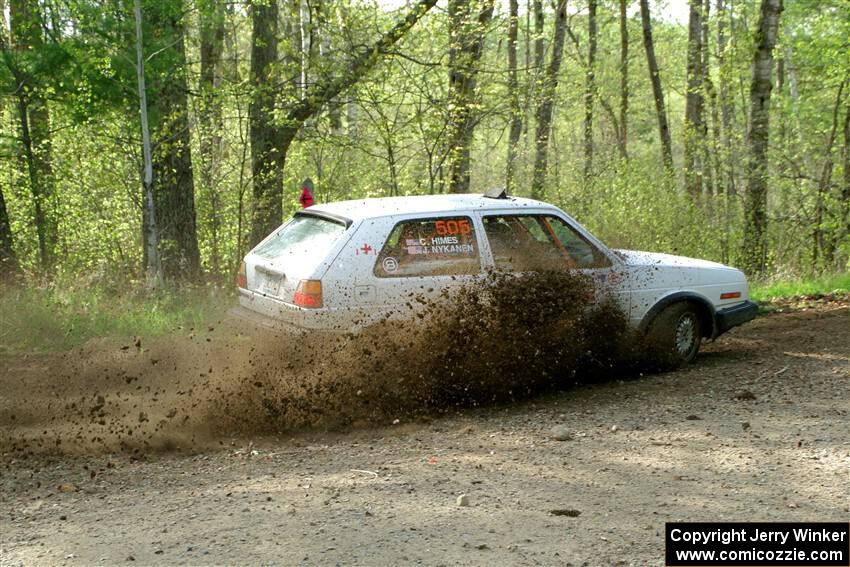 Josh Nykanen / Connor Himes VW GTI on SS5, Blue Trail II.
