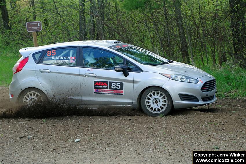 Brent Lucio / Betsy Nguyen Ford Fiesta on SS5, Blue Trail II.