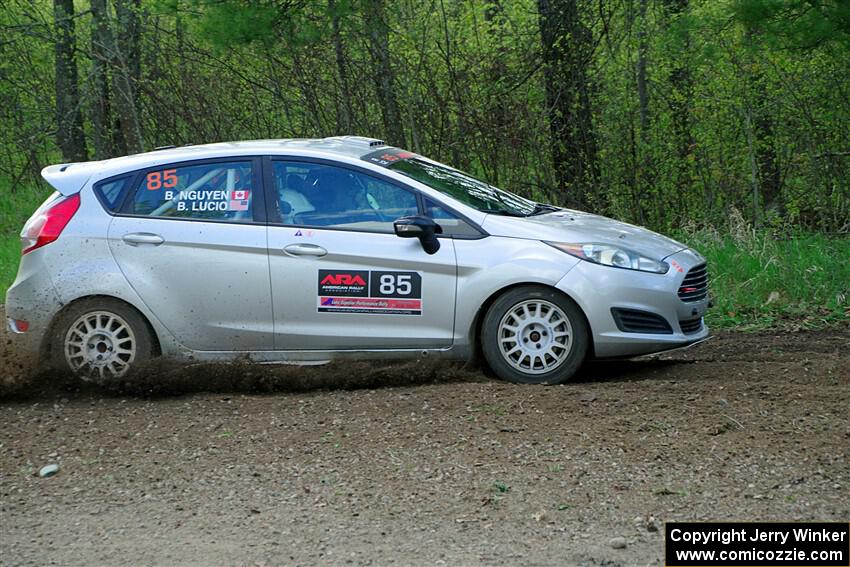 Brent Lucio / Betsy Nguyen Ford Fiesta on SS5, Blue Trail II.
