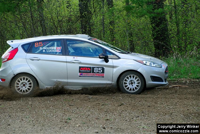 Brent Lucio / Betsy Nguyen Ford Fiesta on SS5, Blue Trail II.