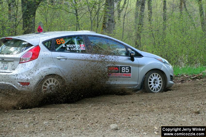 Brent Lucio / Betsy Nguyen Ford Fiesta on SS5, Blue Trail II.