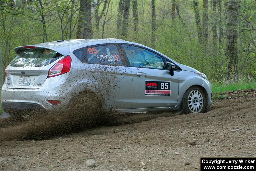 Brent Lucio / Betsy Nguyen Ford Fiesta on SS5, Blue Trail II.