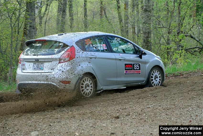 Brent Lucio / Betsy Nguyen Ford Fiesta on SS5, Blue Trail II.