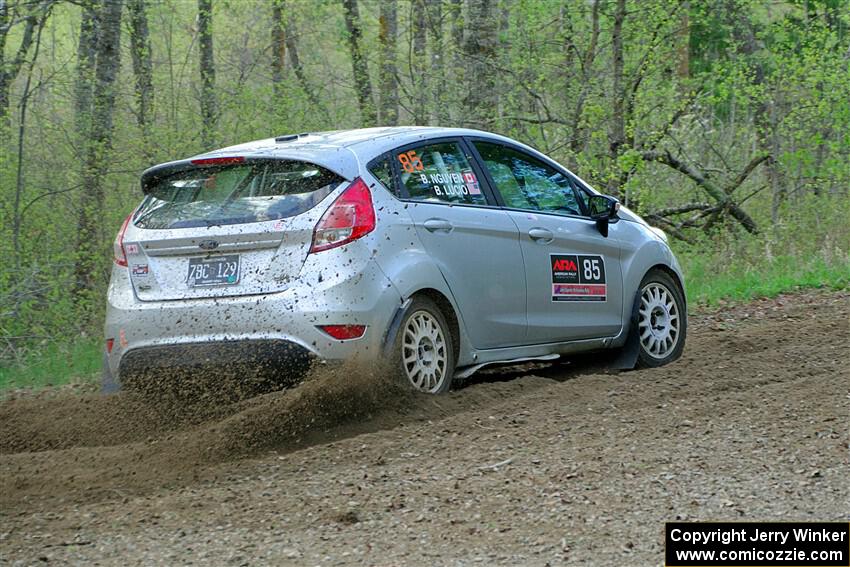 Brent Lucio / Betsy Nguyen Ford Fiesta on SS5, Blue Trail II.