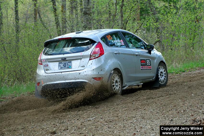 Brent Lucio / Betsy Nguyen Ford Fiesta on SS5, Blue Trail II.
