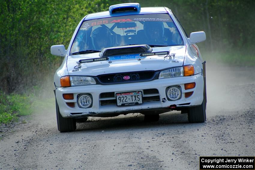 Tyler Matalas / Tim Sword Subaru Impreza LX finishes SS6, Spur 2 Cutoff II.