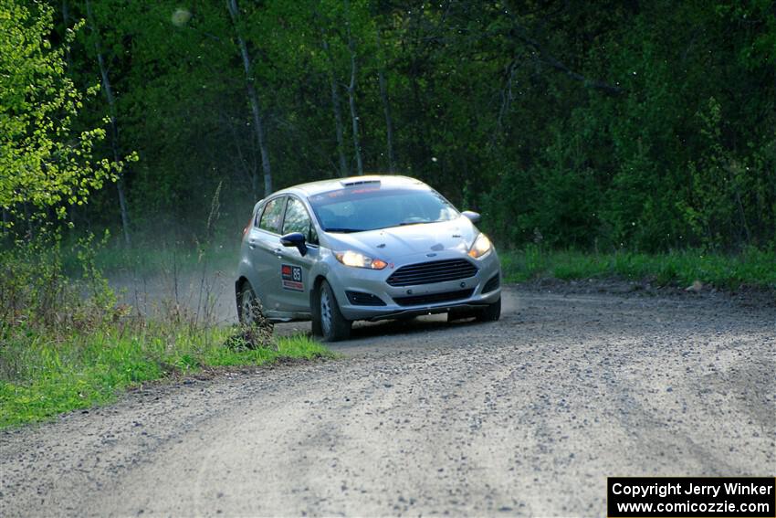 Brent Lucio / Betsy Nguyen Ford Fiesta finishes SS6, Spur 2 Cutoff II.