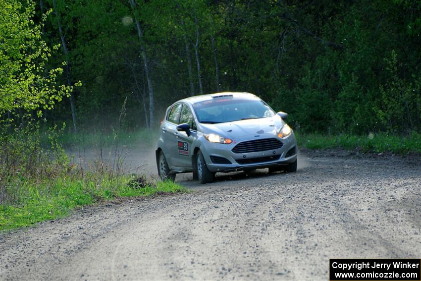 Brent Lucio / Betsy Nguyen Ford Fiesta finishes SS6, Spur 2 Cutoff II.