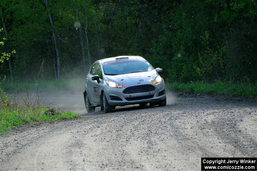 Brent Lucio / Betsy Nguyen Ford Fiesta finishes SS6, Spur 2 Cutoff II.
