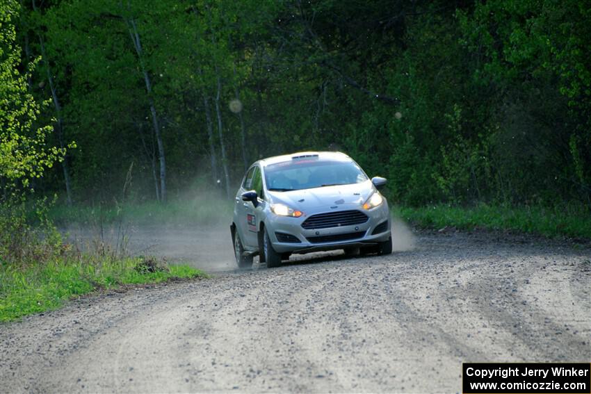 Brent Lucio / Betsy Nguyen Ford Fiesta finishes SS6, Spur 2 Cutoff II.