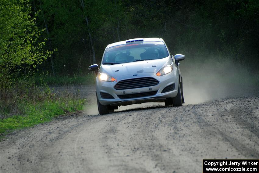 Brent Lucio / Betsy Nguyen Ford Fiesta finishes SS6, Spur 2 Cutoff II.