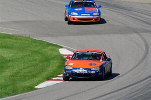 Nick LoGalbo's and Bruce Allen's Spec Miata Mazda Miatas