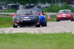 Austin Pearce's and Gordon Kuhnley's Spec Miata Mazda Miatas