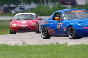 Gordon Kuhnley's and Andrew Jenkins' Spec Miata Mazda Miatas