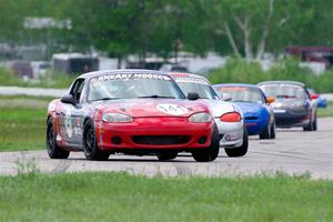 Chris Craft's and Kyle Greenhill's Spec Miata Mazda Miatas