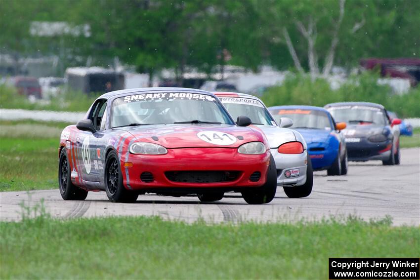 Chris Craft's and Kyle Greenhill's Spec Miata Mazda Miatas