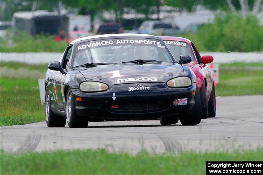 Mike Soward's and Eric Chang's Spec Miata Mazda Miatas