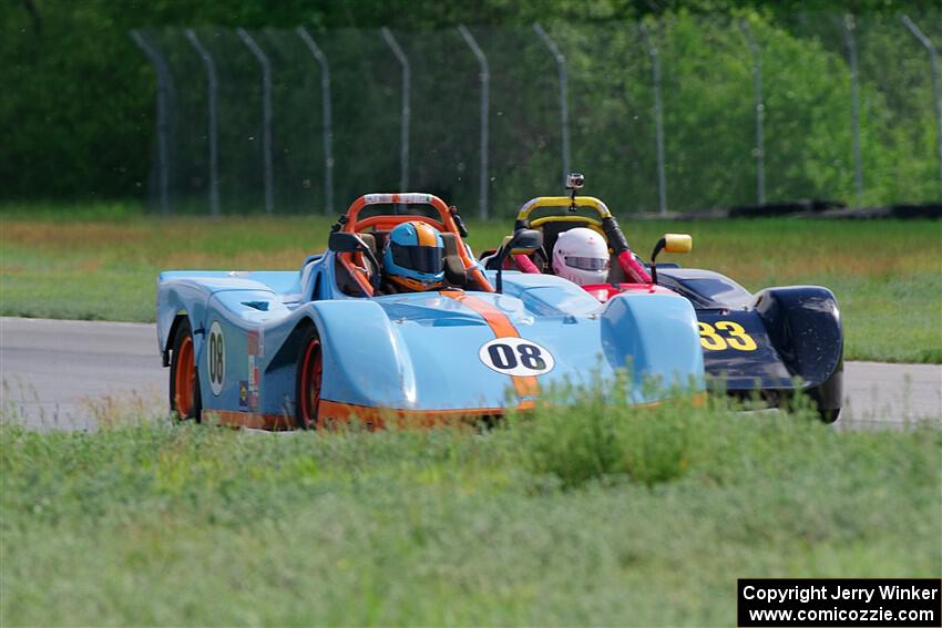 Andrea King's and Dave Glodowski's Spec Racer Ford 3s