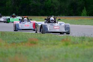 Justin Elder's and Reid Johnson's Spec Racer Ford 3s