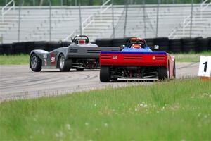 Justin Elder's and Reid Johnson's Spec Racer Ford 3s