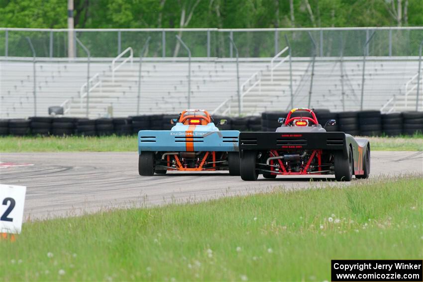 Andrea King's and Andrew Schram's Spec Racer Ford 3s