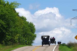 Jeff Fries' 1905 Ford and Jeff Kelly's 1907 Ford