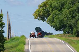 Katie Grindeland's 1910 Maxwell and Paul Sloan's 1908 Ford