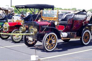 Robert Lederer's 1908 White and Mark Desch's 1905 Stevens-Duryea R