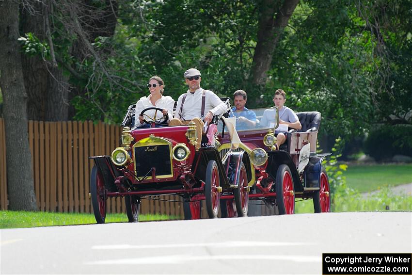 Katie Grindeland's 1910 Maxwell and Ron Gardas, Sr.'s 1909 Buick