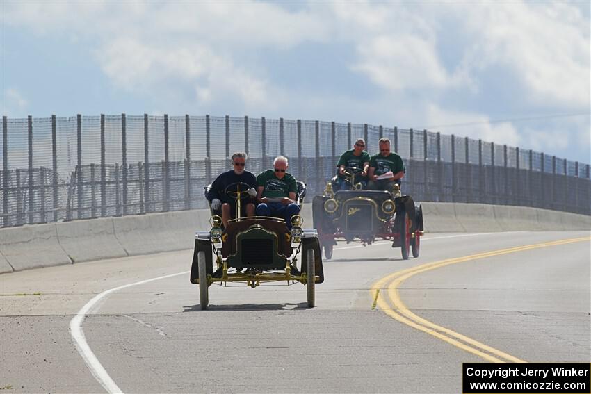 Pat McDivitt's 1906 Ford Model F and Norm Kopp's 1907 Cadillac