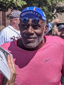 NFL Hall of Famer, former Minnesota Viking, and former Antique Car Run competitor, Alan Page.