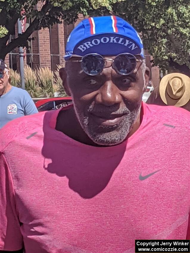 NFL Hall of Famer, former Minnesota Viking, and former Antique Car Run competitor, Alan Page.