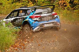 Enda McCormack / Sean McCormack Hyundai i20 R5 on SS2, Bob Lake I.
