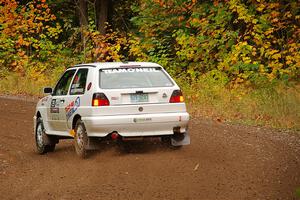 Tim O'Neil / Constantine Mantopoulos VW Rallye Golf on SS2, Bob Lake I.