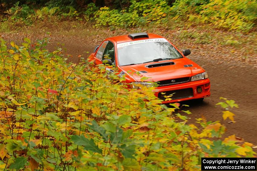 Travis Mattonen / Anikka Nykanen Subaru Impreza on SS2, Bob Lake I.