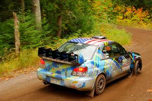 Matt James / Jackie James Subaru Impreza on SS2, Bob Lake I.