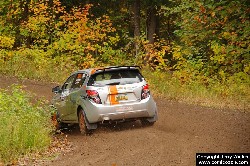 Matt Hoffman / Matt Pionk Chevy Sonic RS on SS2, Bob Lake I.