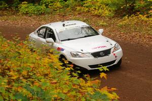 Richo Healey / Michelle Miller Lexus IS250 on SS2, Bob Lake I.