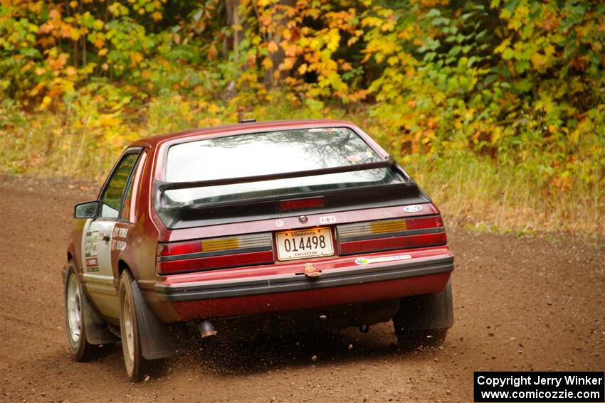 Neil CarlinSchauer / Tim Kohlmann Ford Mustang SVO on SS2, Bob Lake I.