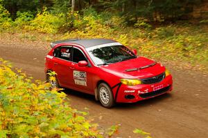 Jess Davids / Ethan Curtis Subaru Impreza on SS2, Bob Lake I.
