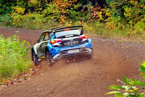 Enda McCormack / Sean McCormack Hyundai i20 R5 on SS6, Bob Lake II.