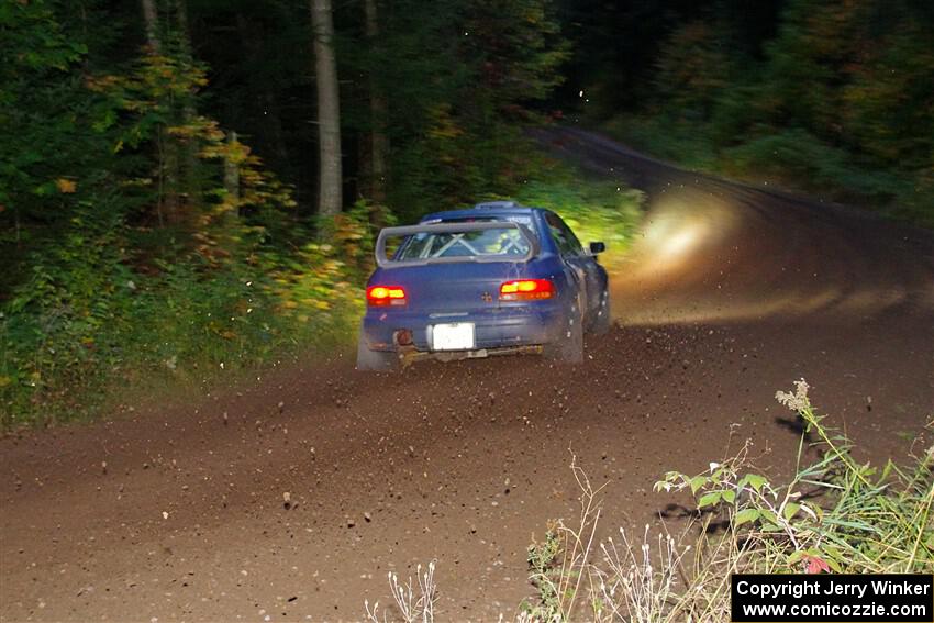 Corey Morris / Josh Nykanen Subaru Impreza on SS6, Bob Lake II.