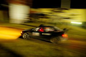 Matt Nykanen / Lars Anderson BMW 328i enters Sidnaw service after day one.