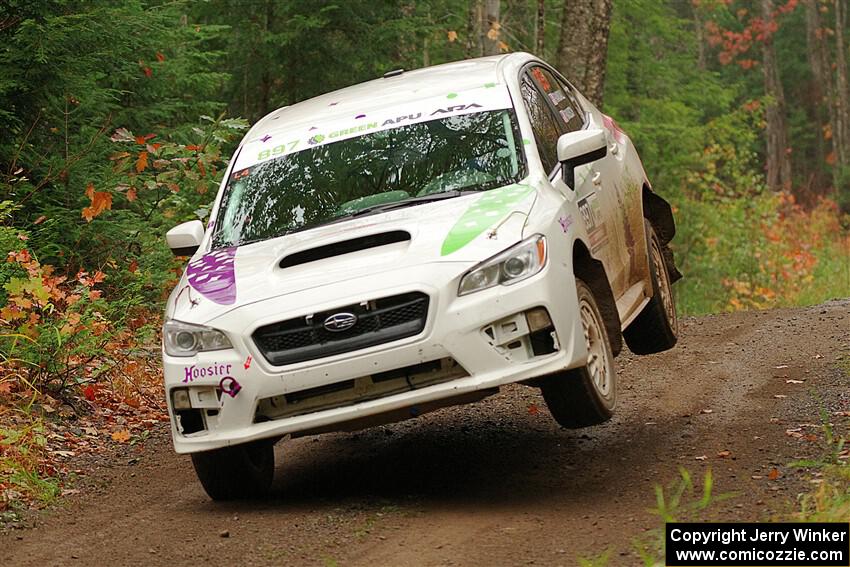 Jamey Randall / Andrew Rausch Subaru WRX on SS9, Al's Playground I.