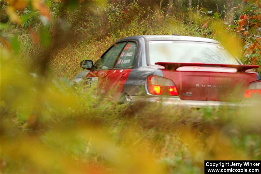 Jonathon Nagel / Liz Austin Subaru Impreza 2.5RS on SS9, Al's Playground I.
