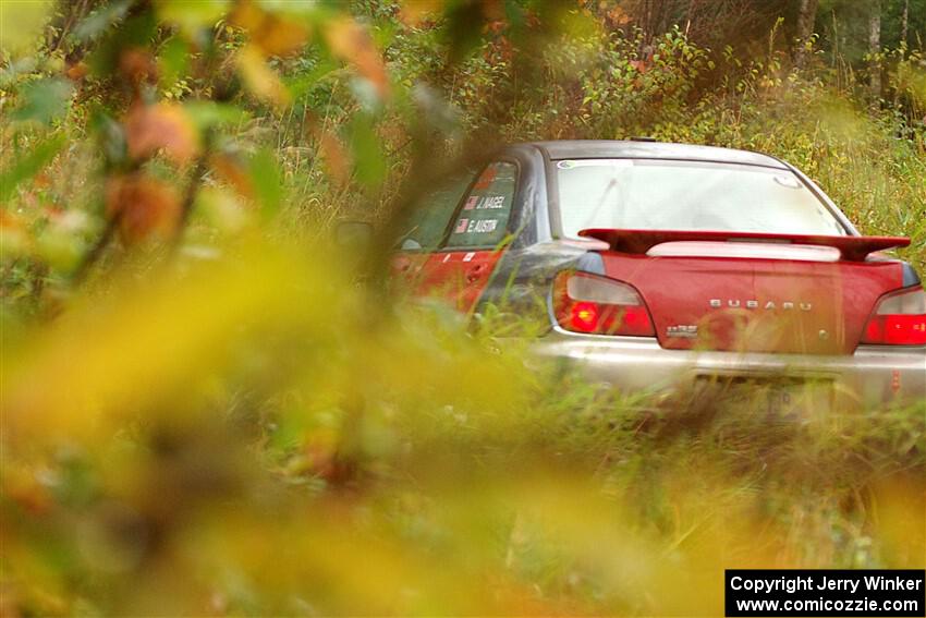 Jonathon Nagel / Liz Austin Subaru Impreza 2.5RS on SS9, Al's Playground I.